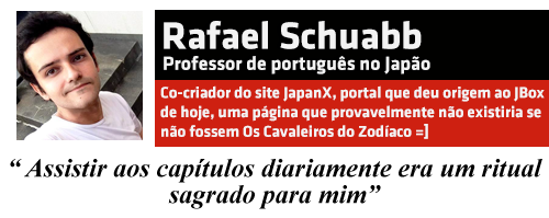Os 20 anos de Cavaleiros do Zodíaco no Brasil