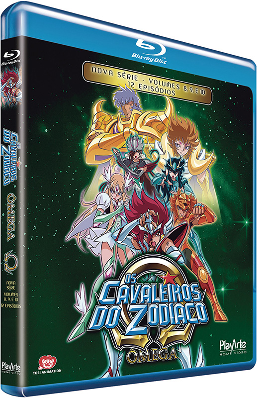 Blu-ray Os Cavaleiros Do Zodíaco Ômega - Vol. 2 Ep. 13 A 27