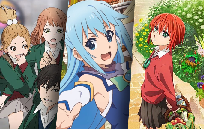 Orange, KonoSuba, 'Magus Bride' e outros animes dublados estreiam