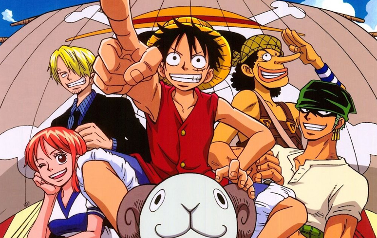 One Piece  Novo pôster mostra Luffy desenhando (toscamente) todo o bando e  tem duas referências