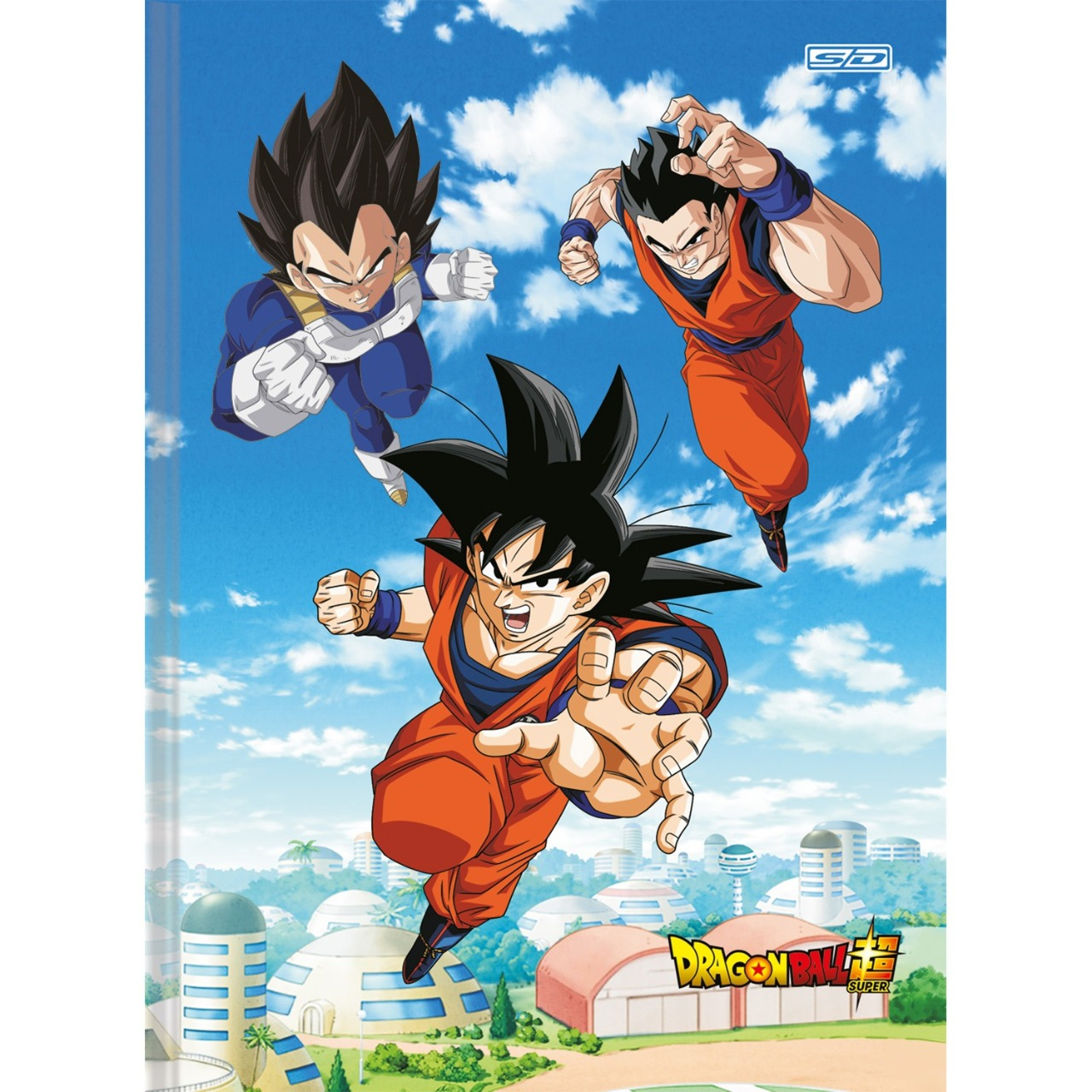 Caderno Goku Dragon Ball Preto 1 Matéria 80 Folhas em Promoção na Americanas