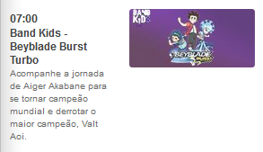 Rede Brasil estreia o clássico anime Beyblade