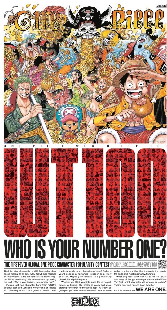 Pesquisa de Popularidade One Piece 2021 Definitiva