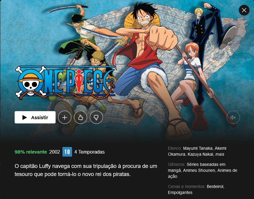 One Piece terá nove temporadas e quatro filmes na Netflix – Mestres da  Lorota