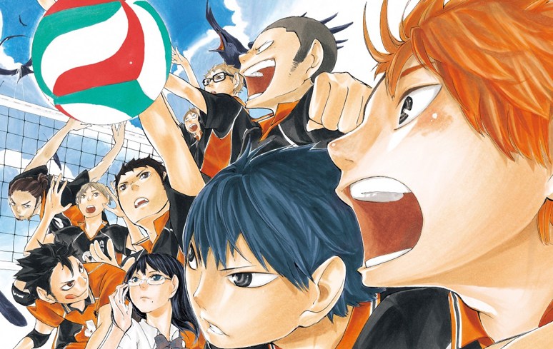 777 Tri-Seven Entretenimento Haikyu !! Poster Manga Anime Voleibol