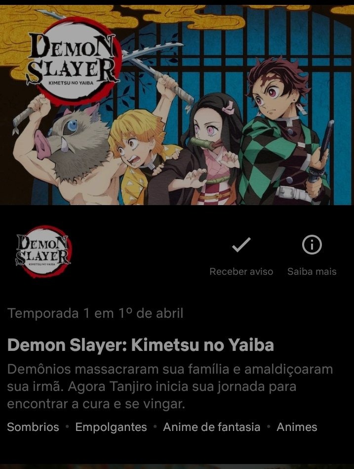 Demon Slayer ganha data de estreia da 2ª temporada • DOL