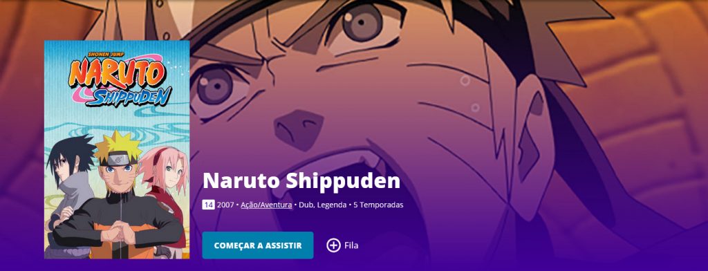 ‘Naruto Shippuden’ estreia dublado na Funimation – JBox