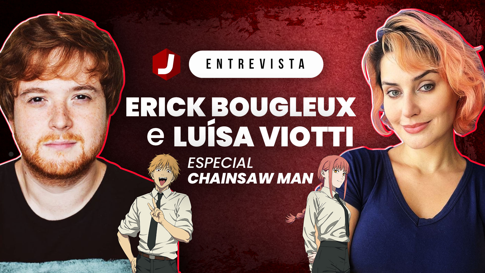 ENTREVISTA: Erick Bougleux, a voz brasileira de Denji em Chainsaw Man -  Crunchyroll Notícias