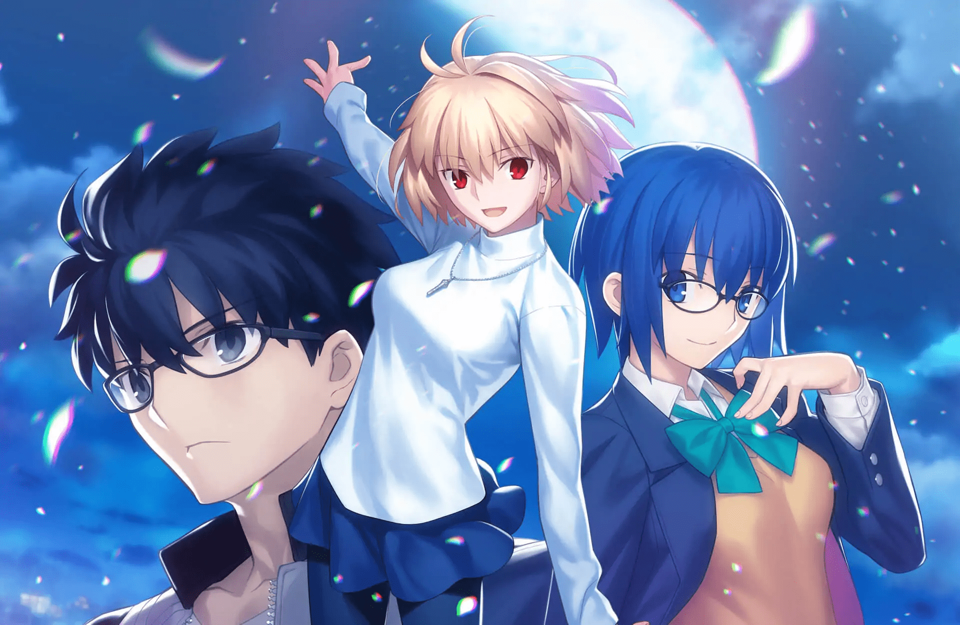 Tsukihime a piece of blue. Tsukihime ремейк. Tsukihime a piece of Blue Glass Moon. Лунная принцесса аниме ремейк. Tsukihime Remake 2021.