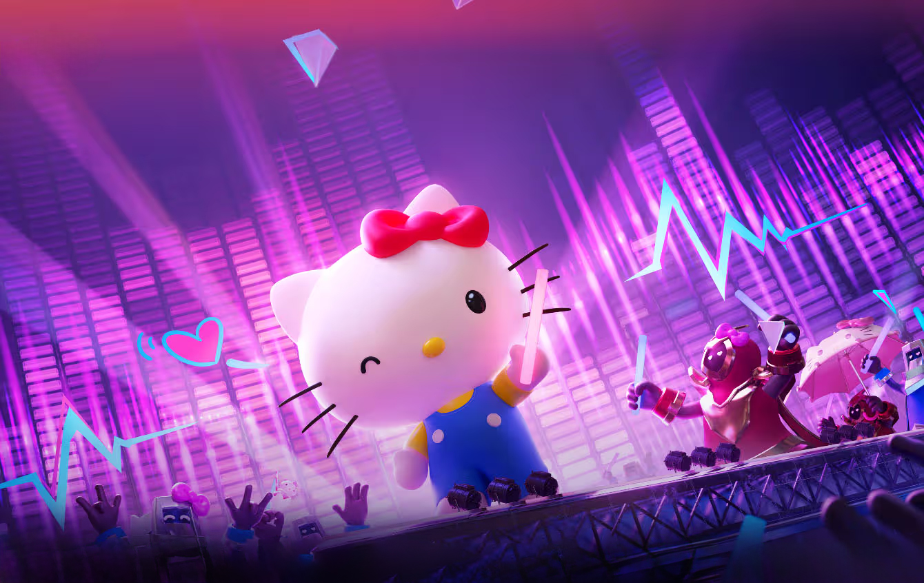 Animação da Collab King of Glory x Hello Kitty –Tenha cuidado! Meu super  poder é super fofo 