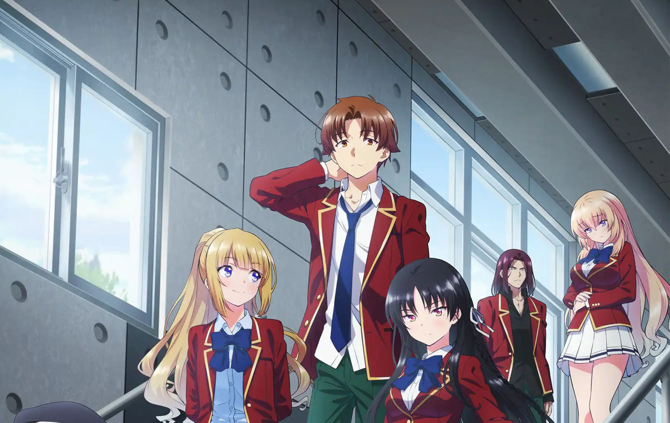 Novo pôster promocional da 3ª temporada do anime Classroom of The elite.  Estreia em janeiro de 2024. : r/animebrasil