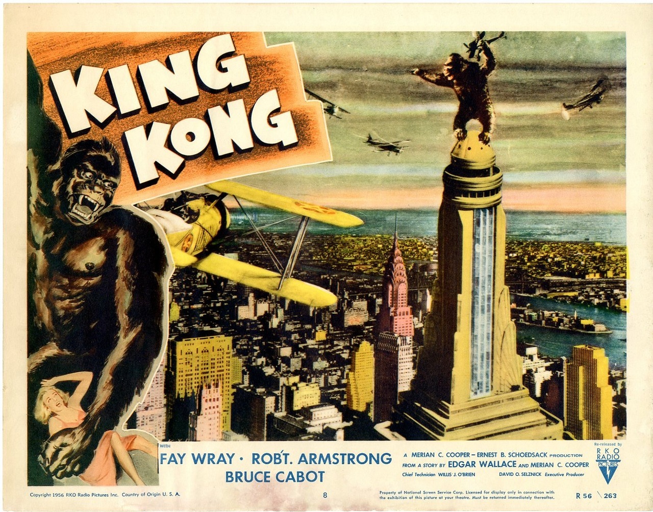 imagem: pôster do filme King Kong