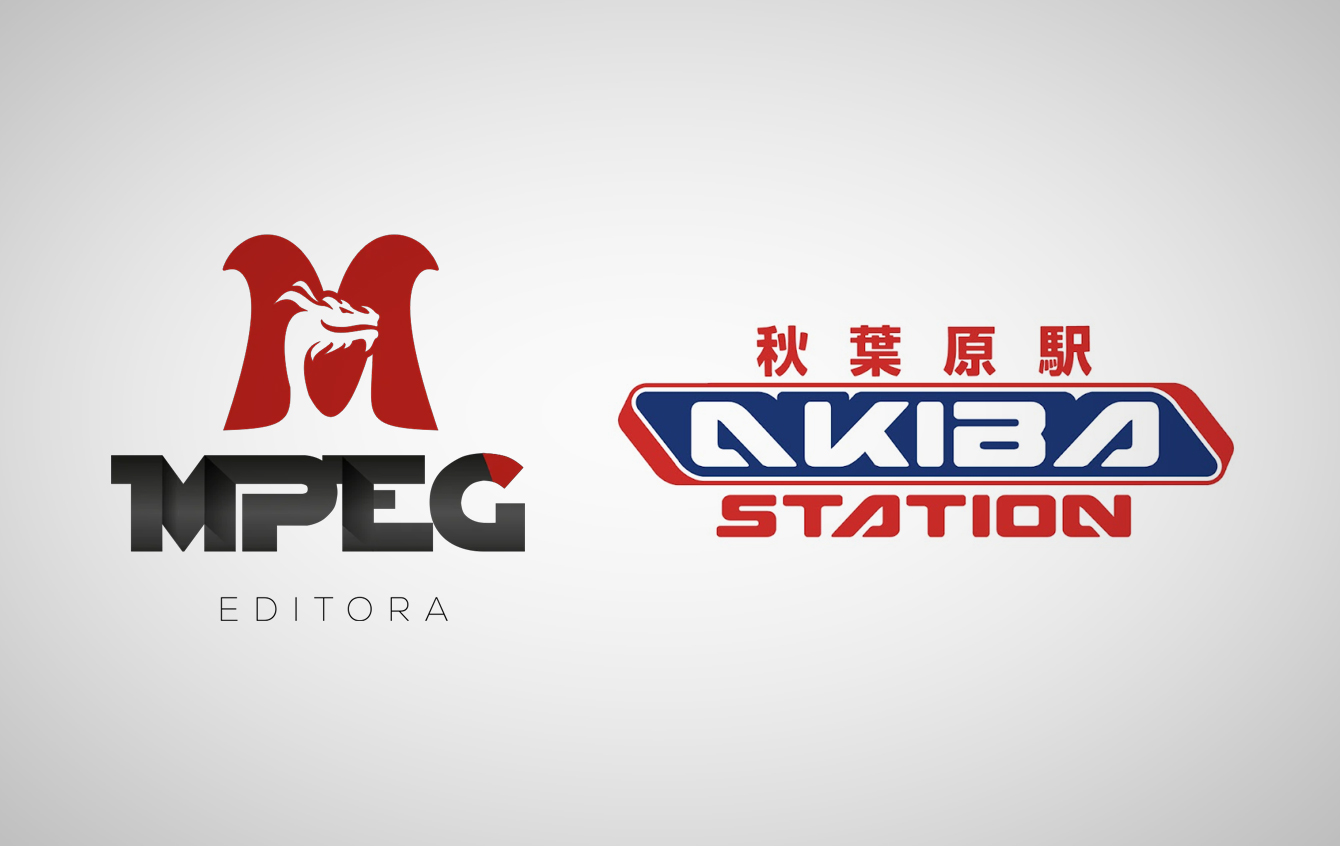 imagem: montagem com logos da MPEG e Akiba station